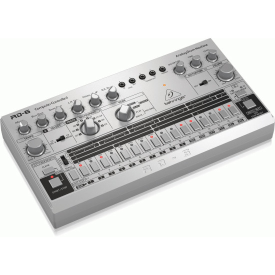 The Behringer RD6 SR Analog Drum Machine