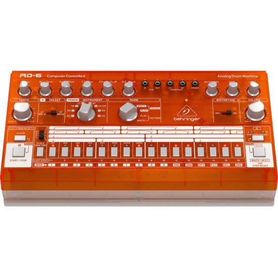 The Behringer RD6 TG Analog Drum Machine