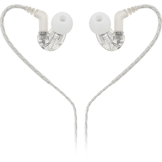 Behringer SD251-CL Pro In Ear Studio Earphones Clear Behringer SD251-CL Pro In Ear Studio Earphones Clear