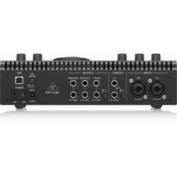 The Behringer STUDIOL High-End Studio Control and Communication Center with Midas Preamps, 192 kHz 2x2 USB Audio Interface and VCA Stereo Tracking