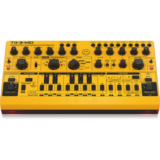 The Behringer TD3MOAM Modded Out Analog Bass Synth