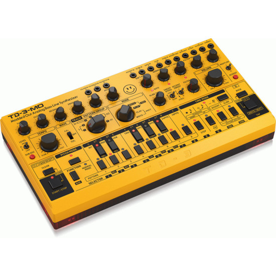 The Behringer TD3MOAM Modded Out Analog Bass Synth