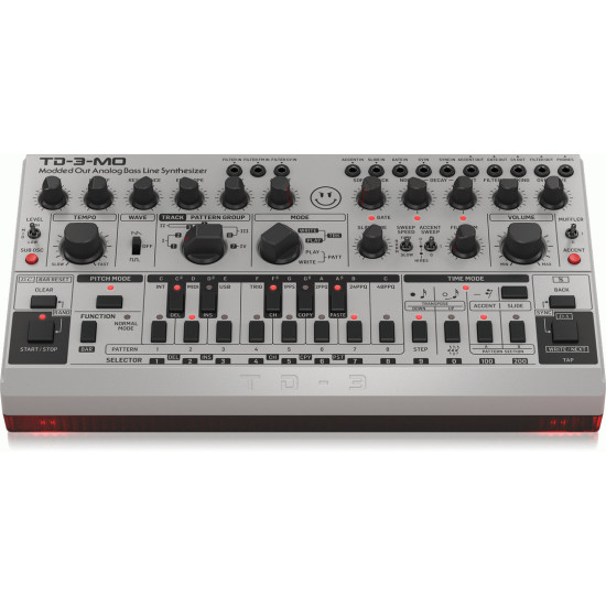 The Behringer TD3MOSR Modded Out Analog Bass Synth