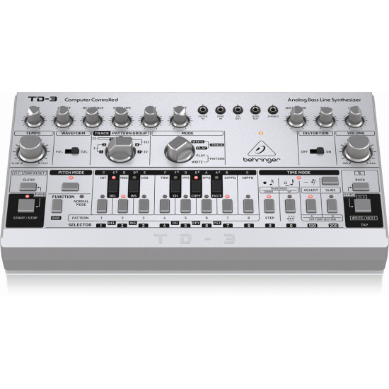The Behringer TD3 SR Analog Bass Line Synth