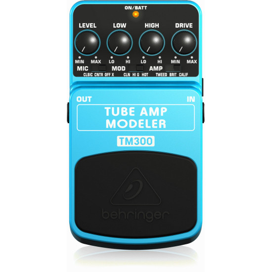 The Behringer TM300 Tube Amplifier Modeler