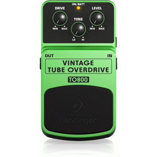 The Behringer TO800 Vintage Tube Overdrive