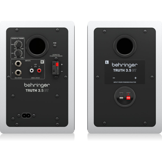 Behringer TRUTH 3.5 BT White Studio Monitors (Pair)
