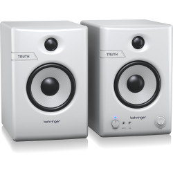 Behringer TRUTH 4.5 BT White Studio Monitors (Pair)