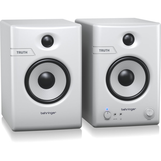 Behringer TRUTH 4.5 BT White Studio Monitors (Pair)