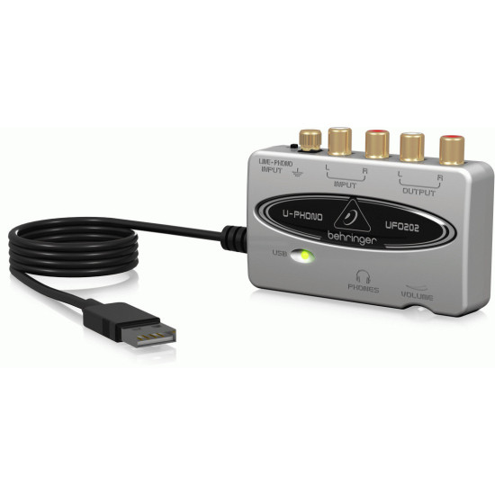 The Behringer U-Phono UFO202 Interface