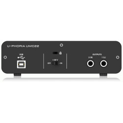 The Behringer U-phoria Umc22 Interface (10 Per Carton)