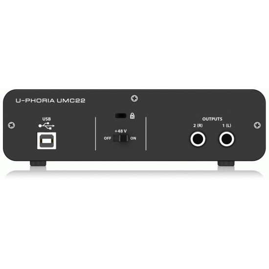 The Behringer U-phoria Umc22 Interface (10 Per Carton)