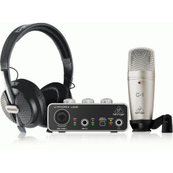 The Behringer U-phoria Studio Recording Bundle 