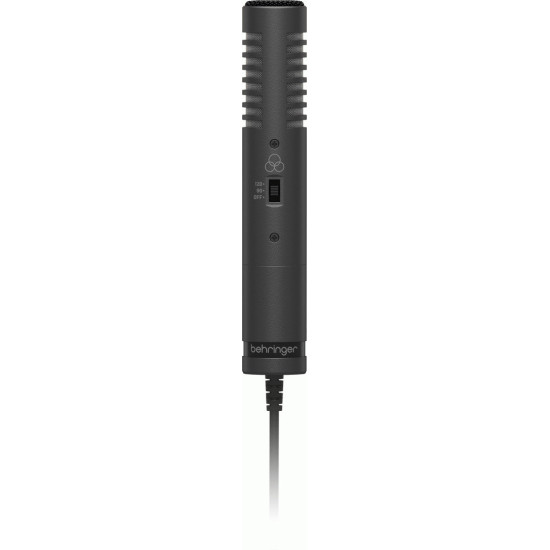The Behringer VIDEO MIC MS Dual Capsule Condensor Mic