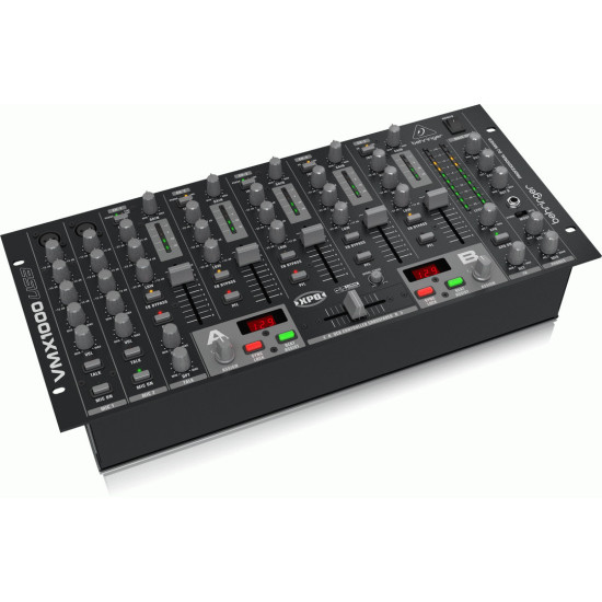 The Behringer VMX1000USB Pro DJ Mixer