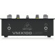 The Behringer VMX100USB Pro DJ Mixer