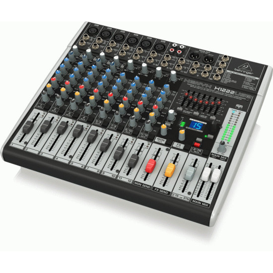 The Behringer XENYX X1222Usb Mixer The Behringer XENYX X1222Usb Mixer