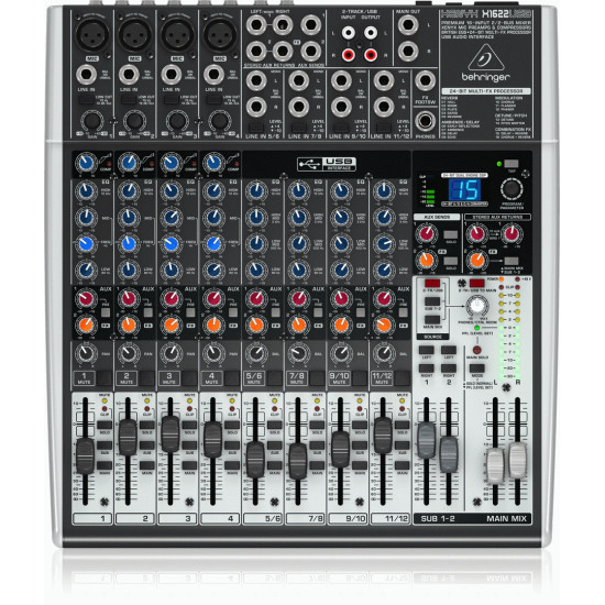 The Behringer XENYX X1622USB Mixer