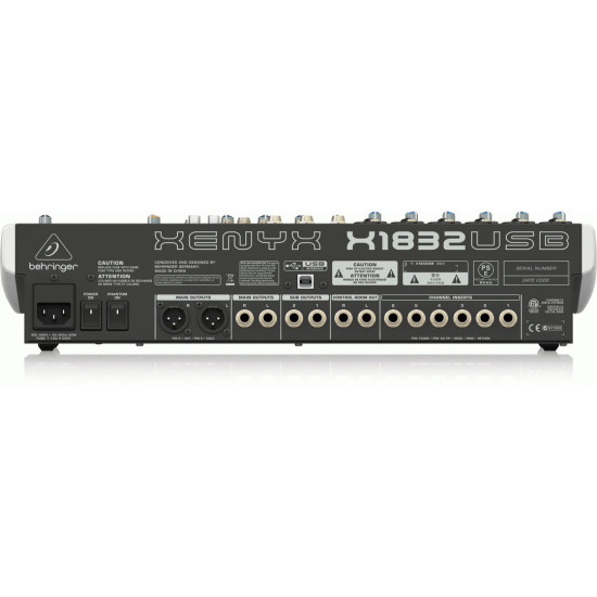 The Behringer XENYX X1832USB Mixer