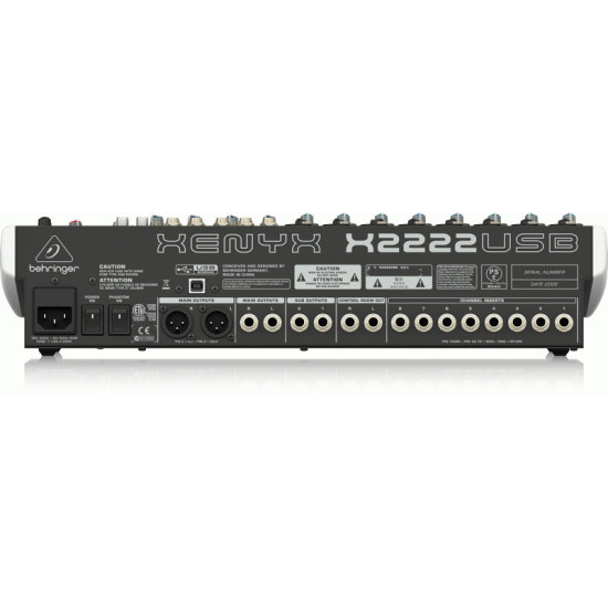 The Behringer XENYX X2222USB Mixer