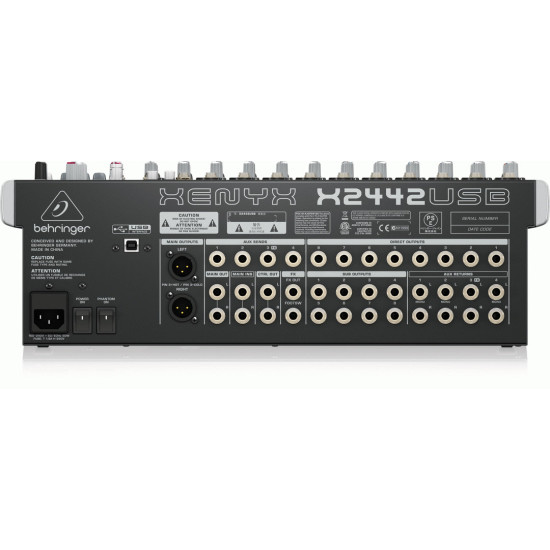 The Behringer XENYX X2442USB Mixer