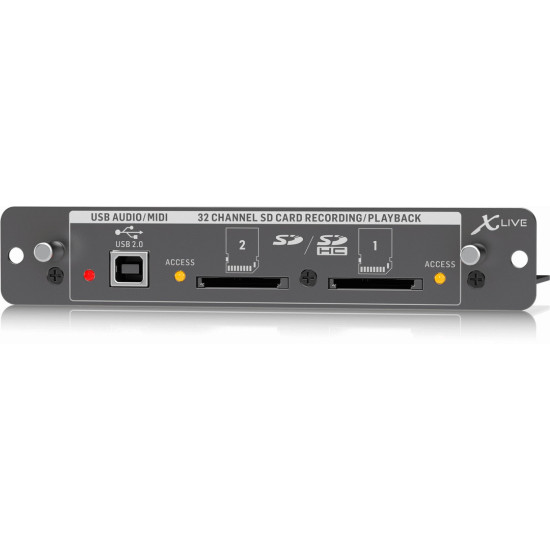 The Behringer X-LIVE 32CH Expansion Card For X32