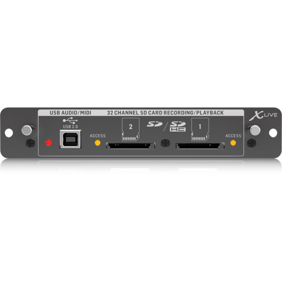 The Behringer X-LIVE 32CH Expansion Card For X32