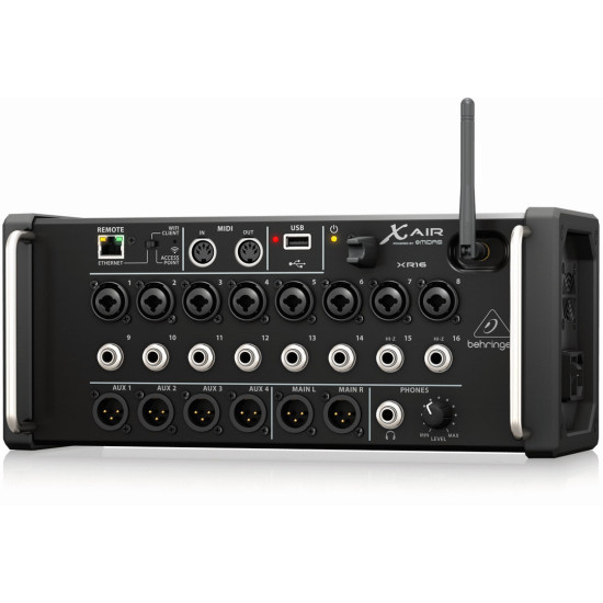 The Behringer X Air XR16 Digital Mixer