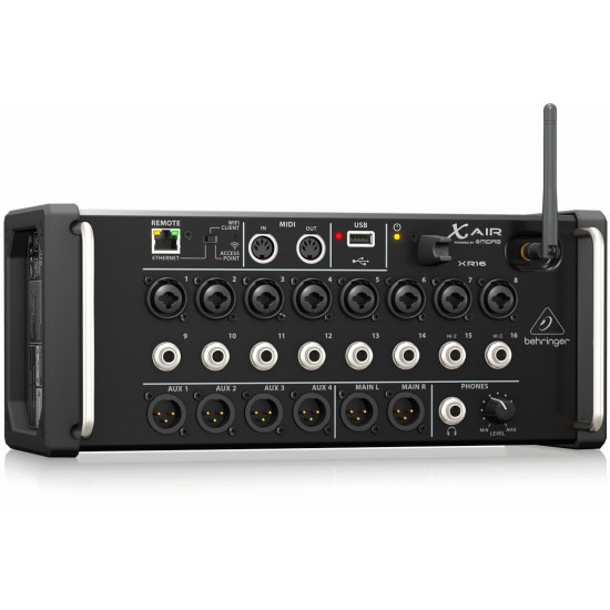 The Behringer X Air XR16 Digital Mixer