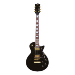 SX EH3BK Deluxe LP Style Electric Guitar