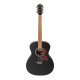 GILMAN GA12BK Grand Auditorium guitar. Black gloss.