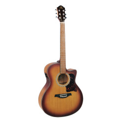 GILMAN GA12CETS Grand Auditorium electric/acoustic Guitar with Venetian cutaway