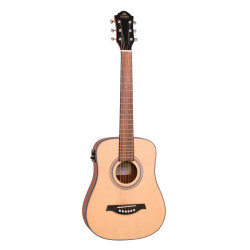 GILMAN GBY10E Mini Dreadnought Traveller electric/acoustic guitar. 