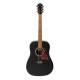 GILMAN GD10BK Dreadnought guitar. Black gloss.