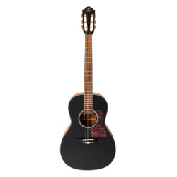 GILMAN GPA10BK 00 Parlour guitar. Black gloss top.