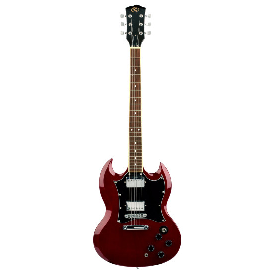 SX GTSE4SKTWR Electric Guitar & Amplifier Package - 4/4 size
