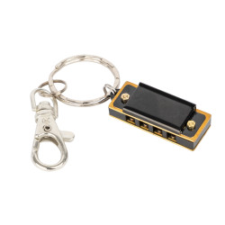 Bryden M74KEY Mini harmonica keyring.