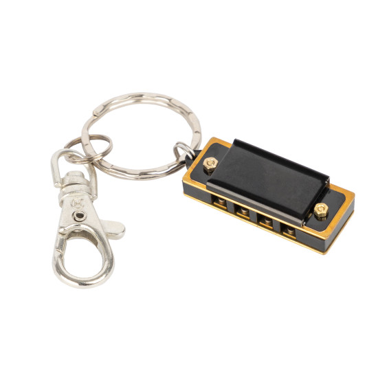 Bryden M74KEY Mini harmonica keyring.