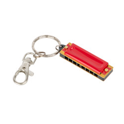 Bryden M78K Mini harmonica keyring.