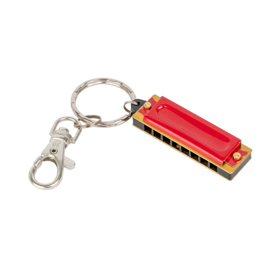 Bryden M78K Mini harmonica keyring.