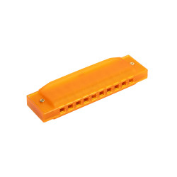 Bryden M80COR Transparent harmonica. Orange.