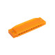 Bryden M80COR Transparent harmonica. Orange.