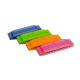 Bryden M80CPK Transparent harmonica. Pink.