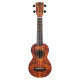 Mahalo MA1KA Photo Flame "Koa" Ukulele - Soprano