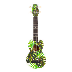 Mahalo MA1MT Soprano ukulele. Monstera. Ukuleles