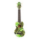 Mahalo MA1MT Soprano ukulele. Monstera. Ukuleles