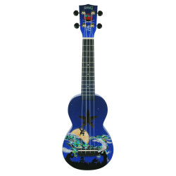 Mahalo MA1NJ Ninja Ukulele - Soprano