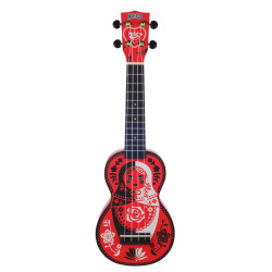 Mahalo MA1RD Russian Doll Ukulele - Soprano