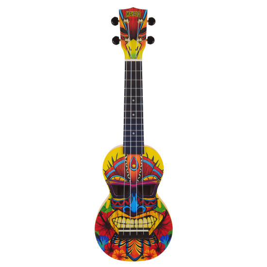 Mahalo MA1TK Tiki Ukulele - Soprano