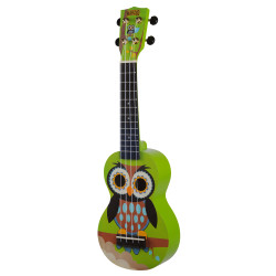 Mahalo MA1WL Owl Ukulele - Soprano
